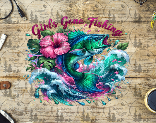 UVDTF Girls Gone Fishing