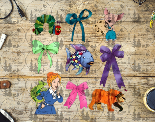 UVDTF Children's Books and Bows