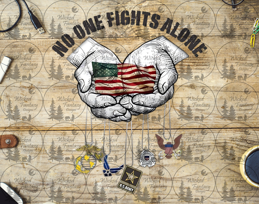 UVDTF No One Fights Alone Military
