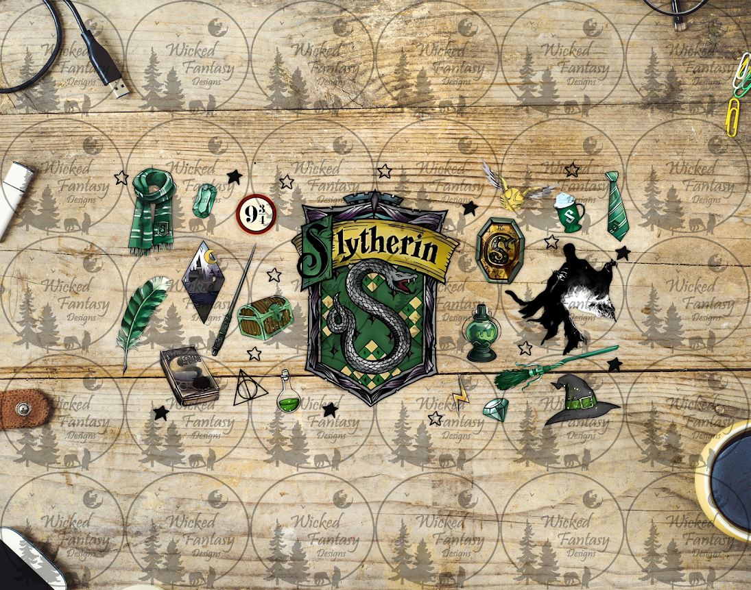 UVDTF Wizard Slytherin 16oz 40oz