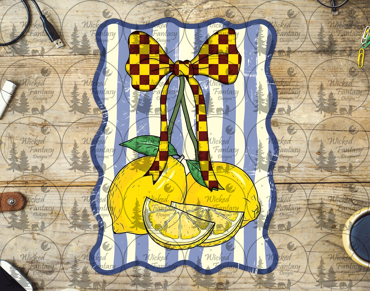 UVDTF Little Lemon Bow