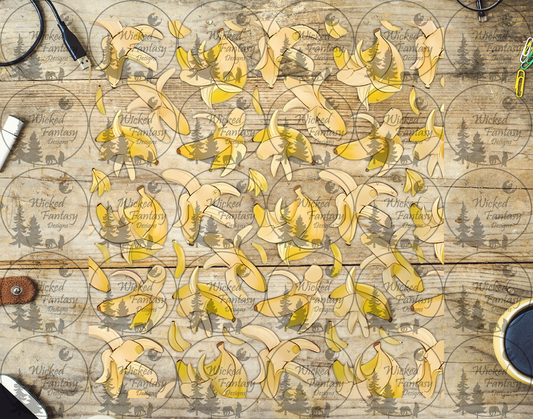 UVDTF Banana Peens 20oz 30oz 10"x10" Element