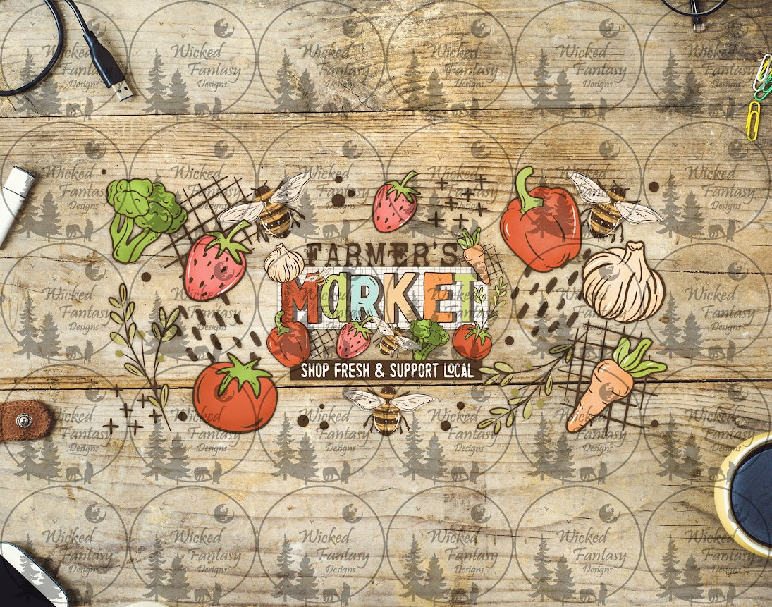 UVDTF Farmers Market 16oz 40oz