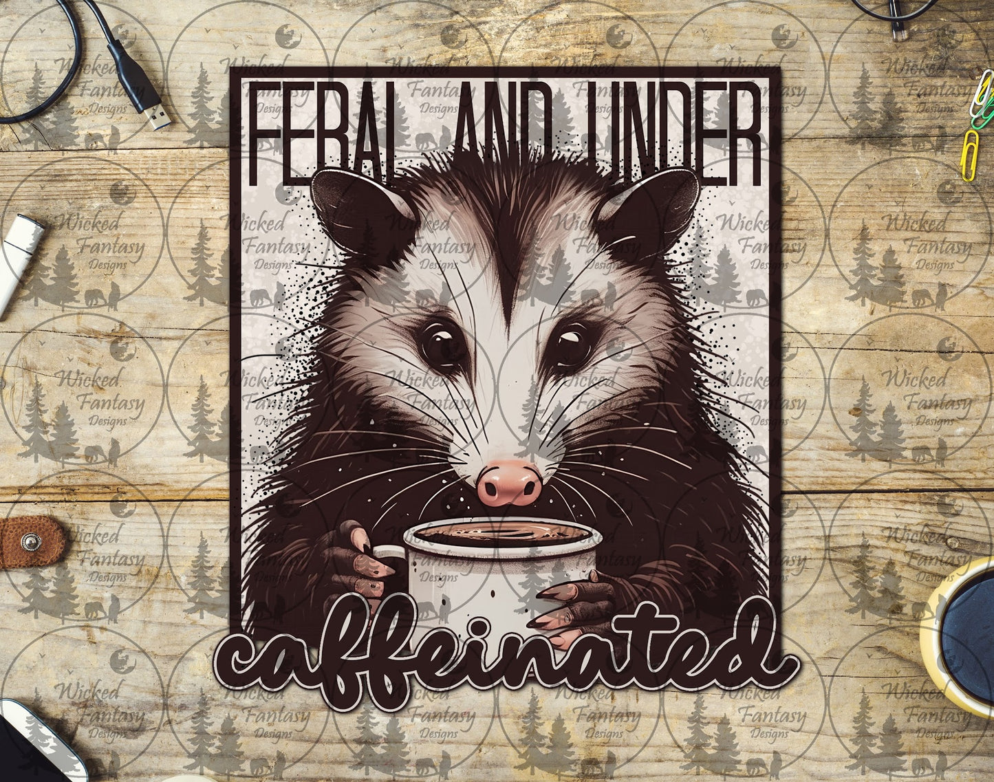 UVDTF Feral and Under Caffeinated