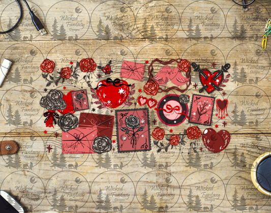 UVDTF Valentines and Stamps 16oz 40oz