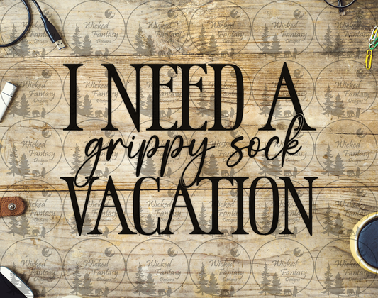 UVDTF I Need a Vacation Custom Colors