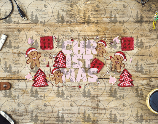 UVDTF Gingerbread Men Christmas 16oz 40oz