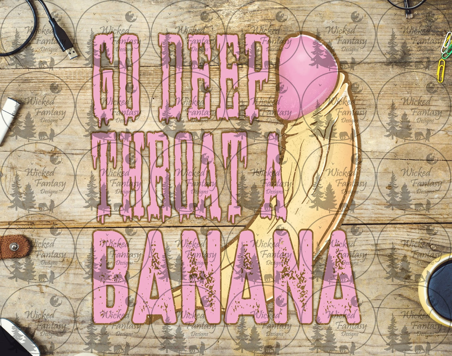 UVDTF Go Deep Throat a Banana