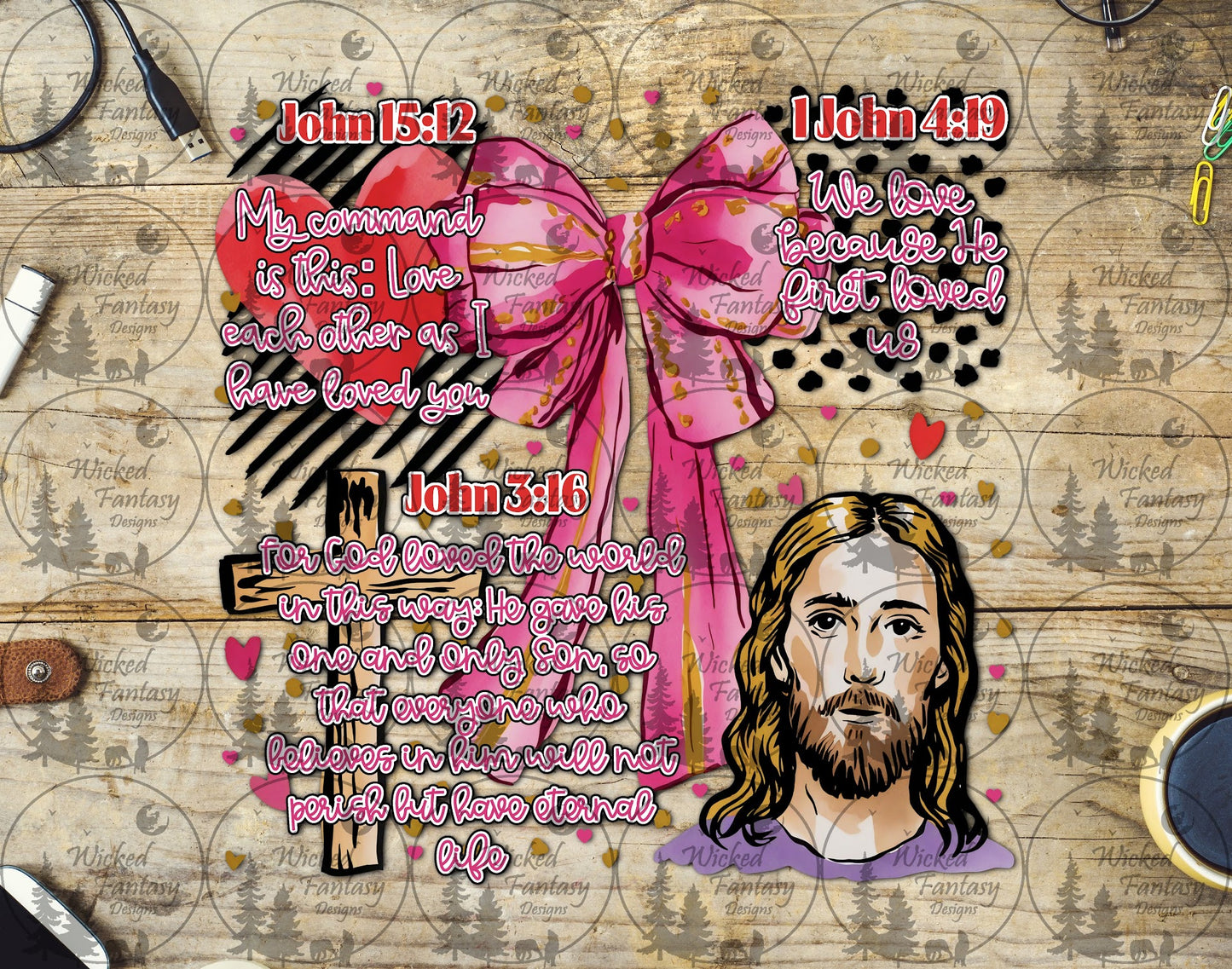 UVDTF Coquette Bible Verses