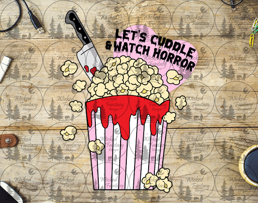 UVDTF Lets Cuddle and Watch Horror