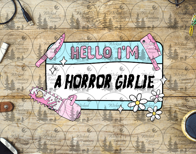 UVDTF Hello I'm a Horror Girlie