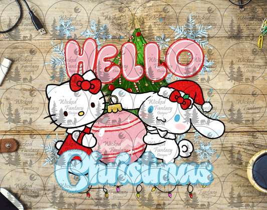 UVDTF Hello Christmas