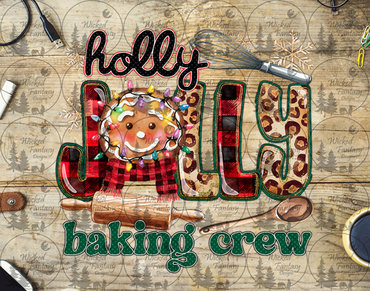 UVDTF Holly Jolly Baking Crew