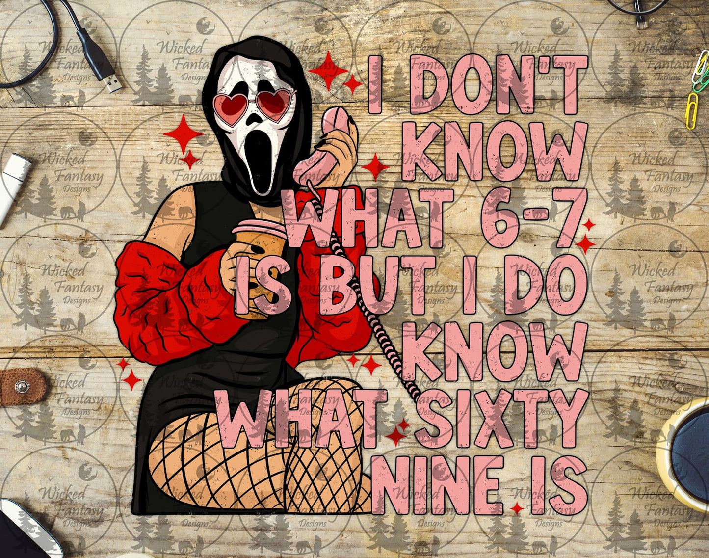 UVDTF I Don't Know What 6 7 is But I Do Know What 69 Is