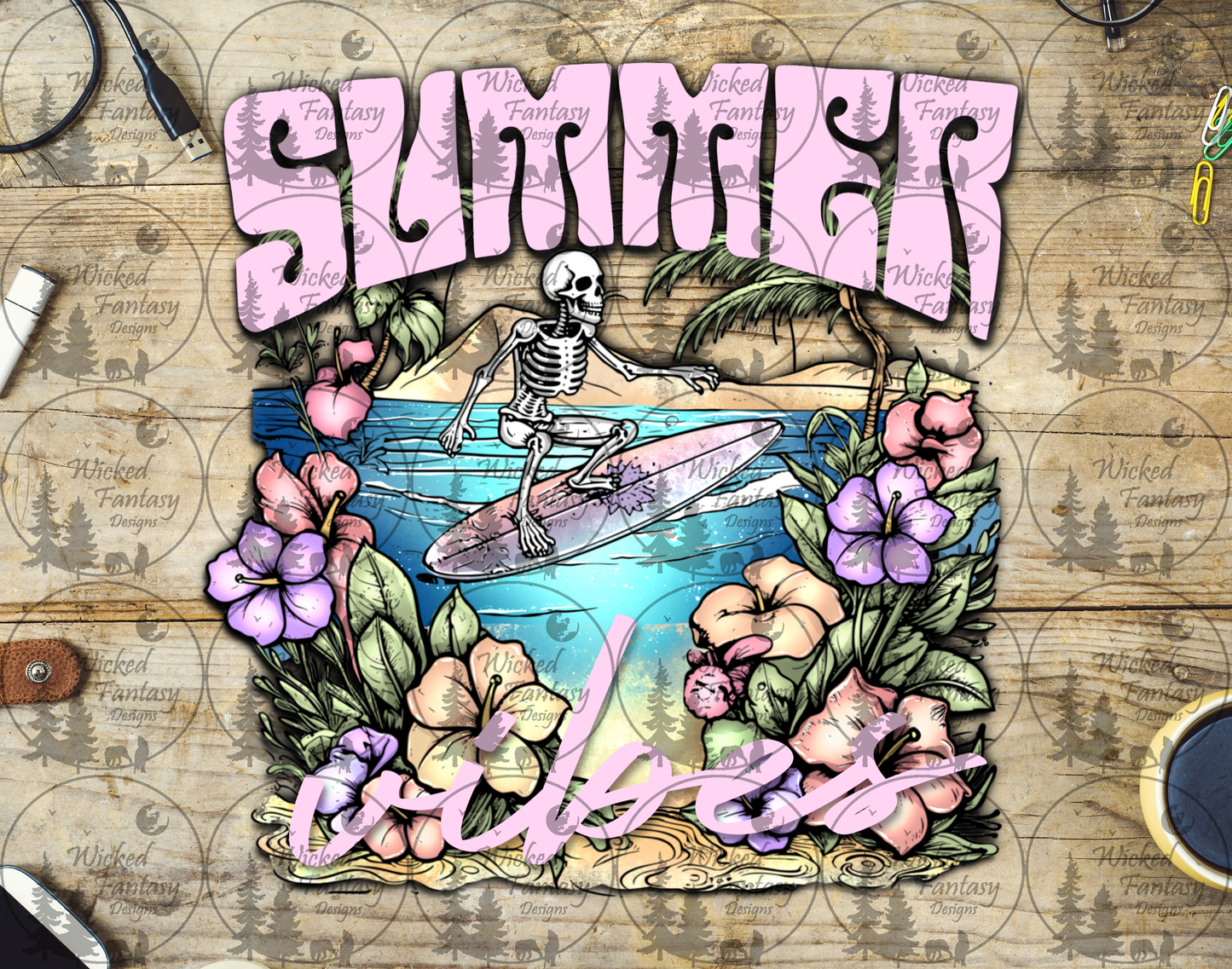 UVDTF Summer Vibes Skeleton