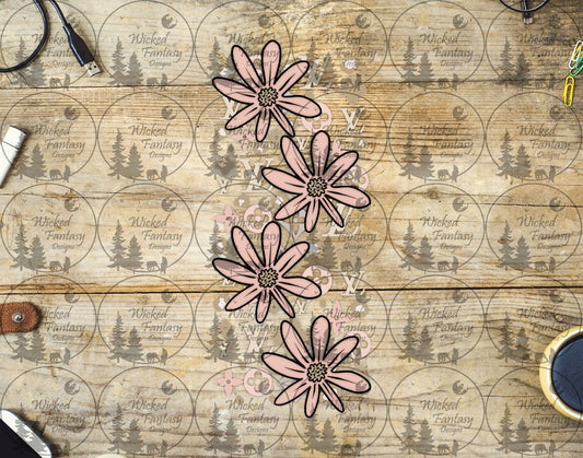 UVDTF Bougie Floral Pen Wrap Bookmark Bundle