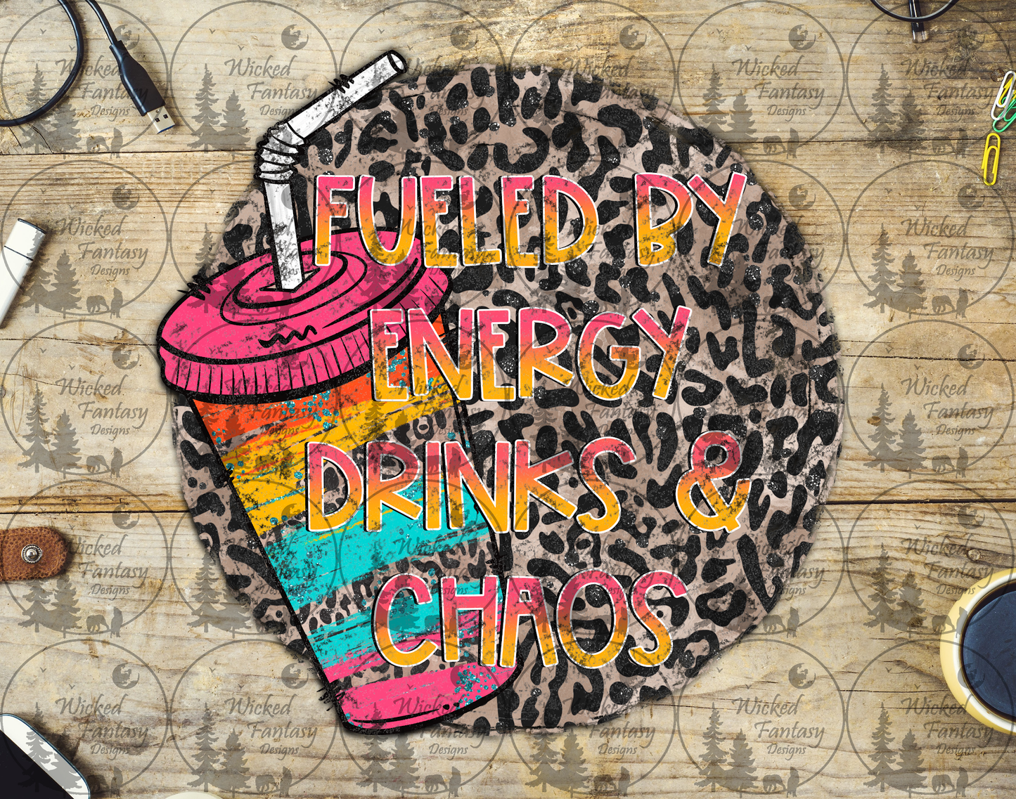 UVDTF Fueled by Energy Drinks and Chaos
