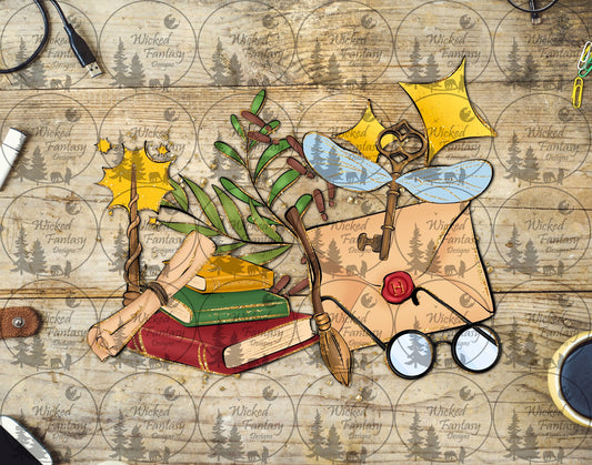 UVDTF HP Letter and Books