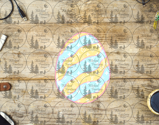 UVDTF Wavy Striped Egg