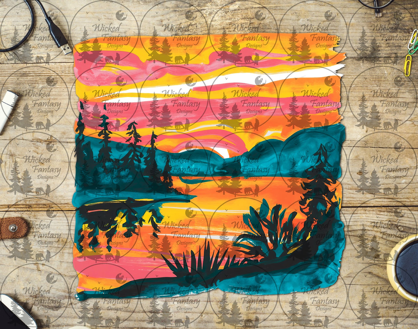UVDTF Sunset Valley Lake