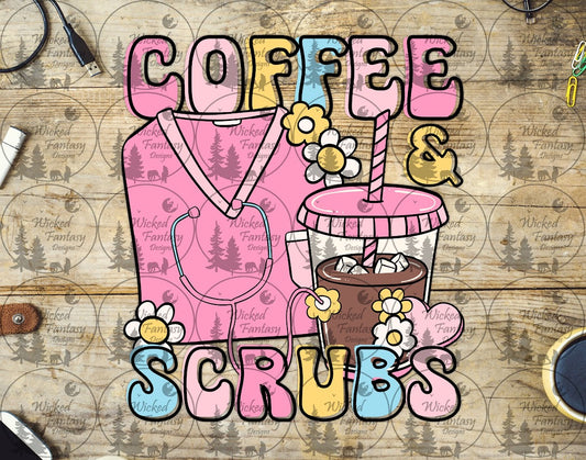 UVDTF Coffee and Scrubs