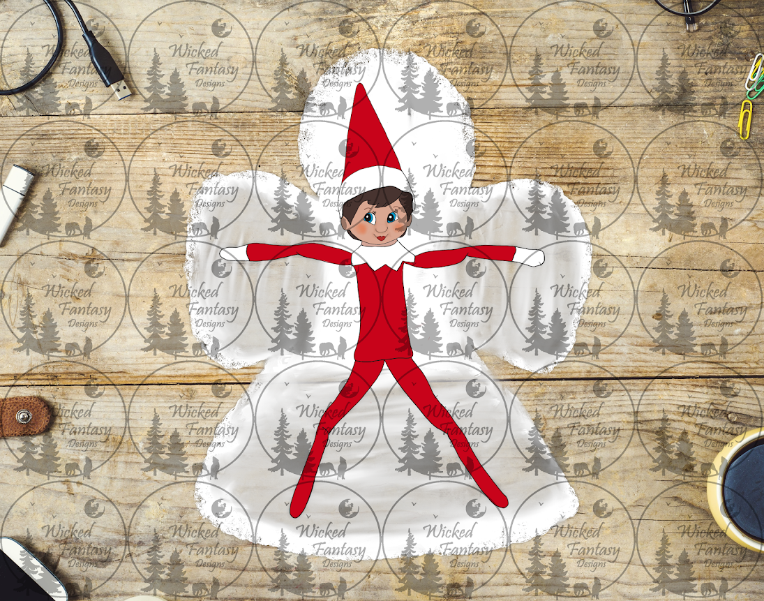 UVDTF Snow Angel Elf