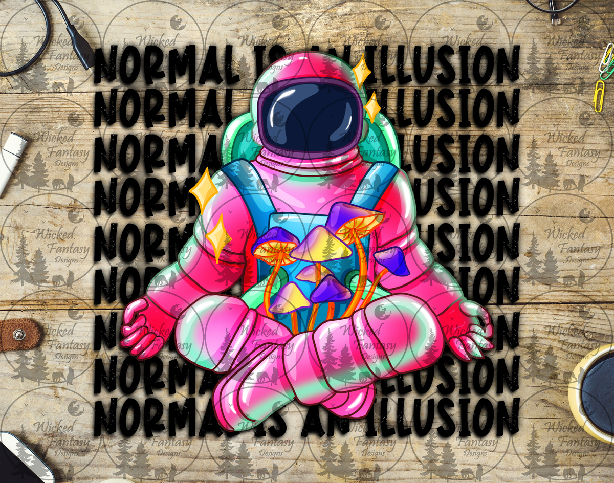 UVDTF Normal is an Illusion Astronaut