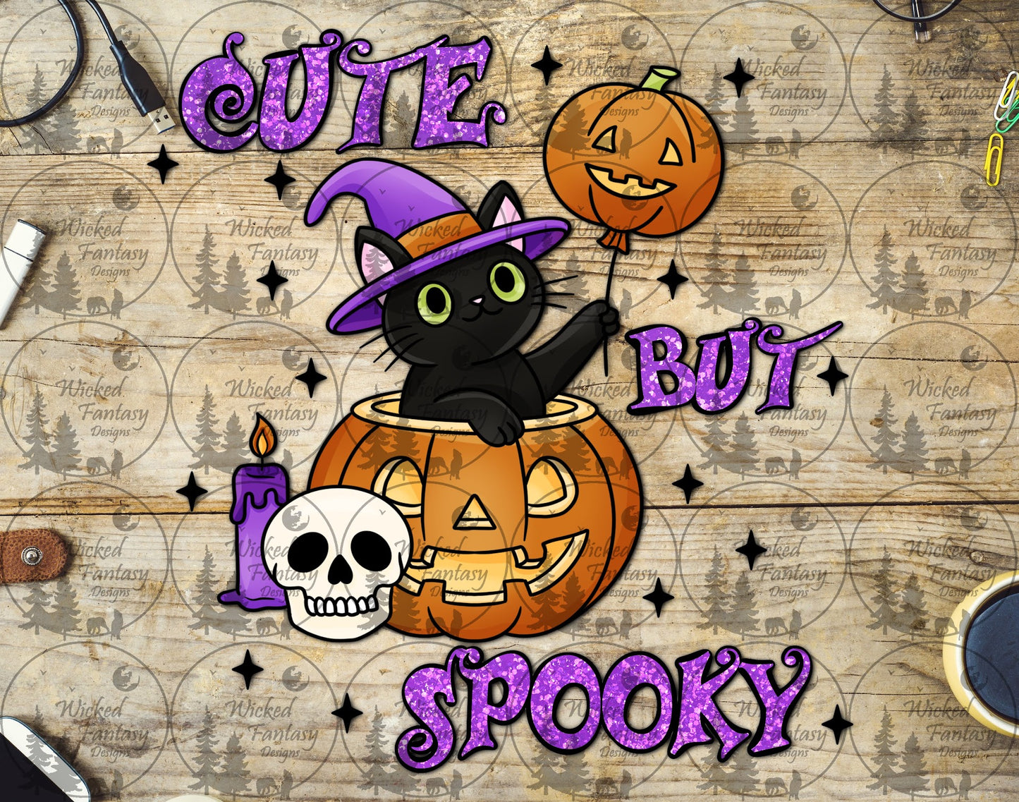 UVDTF Cute but Still Spooky