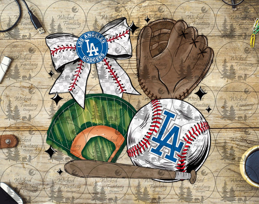 UVDTF Coquette Baseball LA