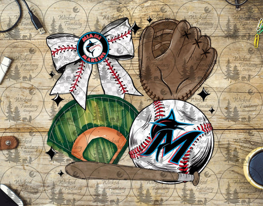 UVDTF Coquette Baseball Miami