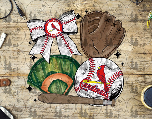 UVDTF Coquette Baseball St Louis