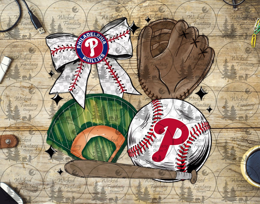 UVDTF Coquette Baseball Philadelphia
