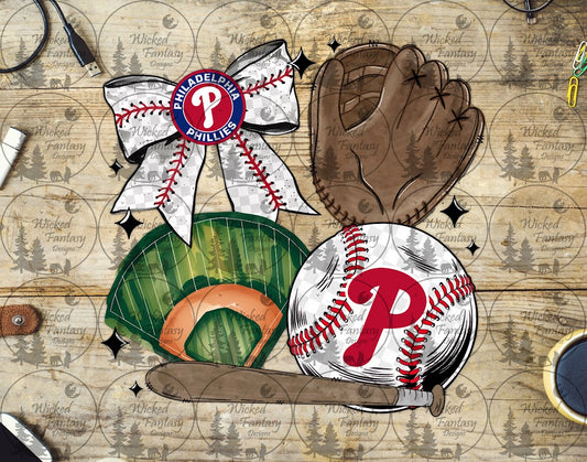 UVDTF Coquette Baseball Philadelphia