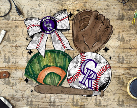UVDTF Coquette Baseball Colorado