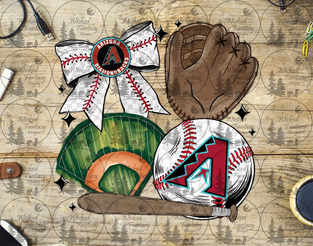 UVDTF Coquette Baseball Arizona