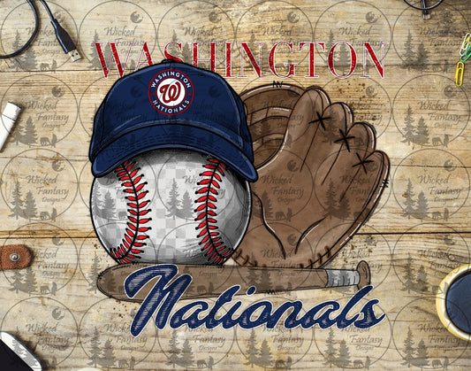 UVDTF Baseball and Hat WA