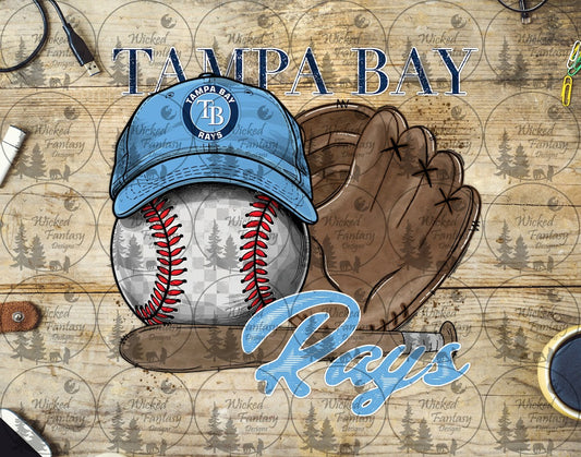 UVDTF Baseball and Hat Tampa