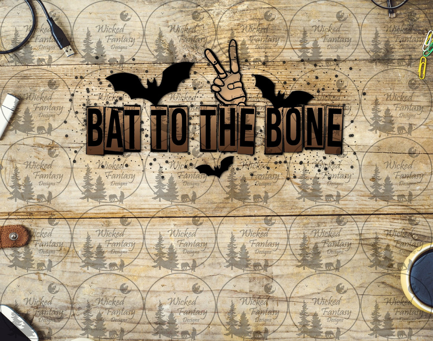 UVDTF Bat to the Bone 16oz 40oz