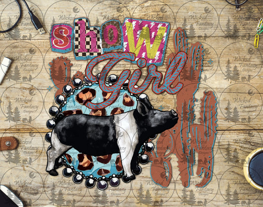UVDTF Pig Show Girl Concho and Cactus