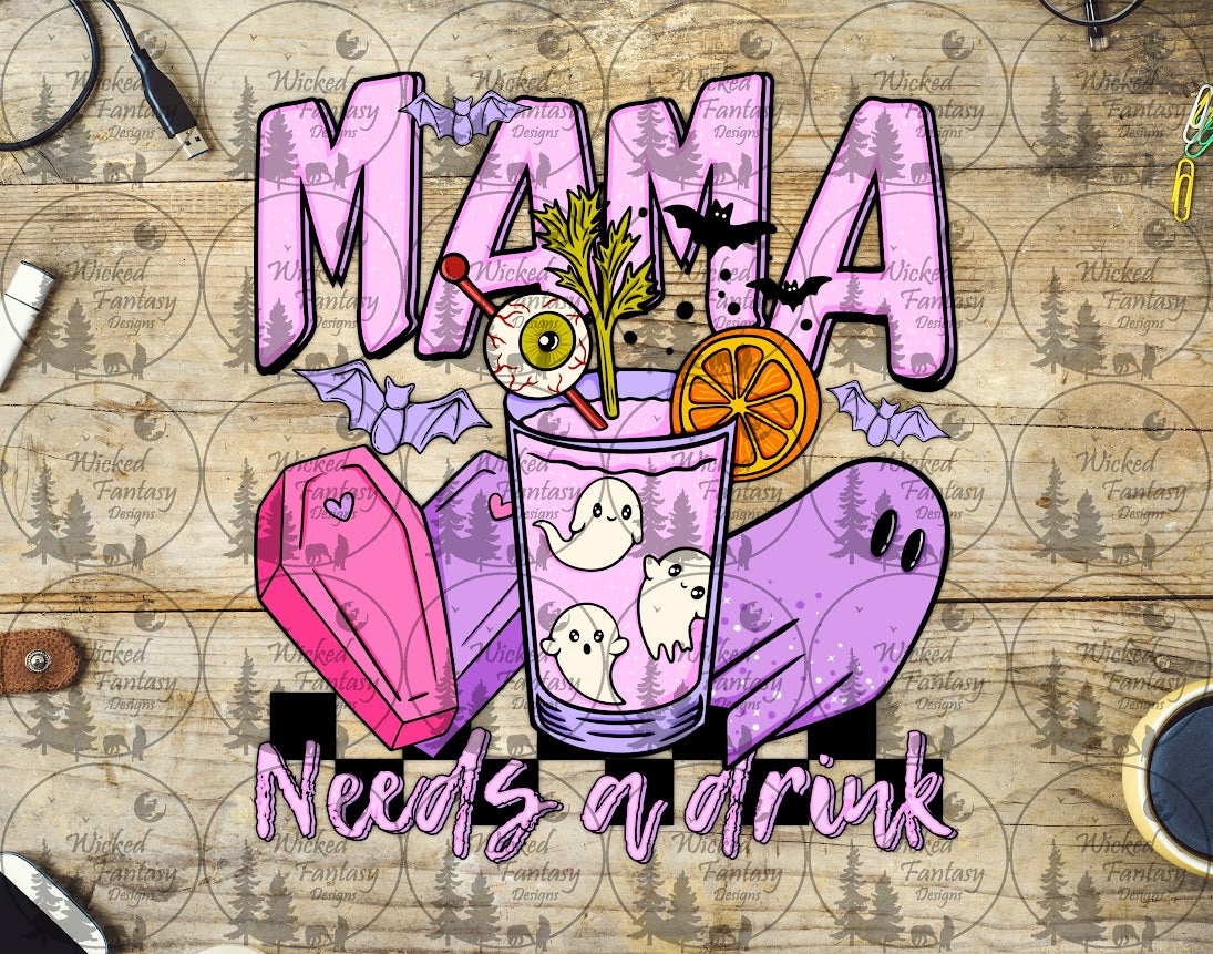UVDTF Mama Needs a Drink