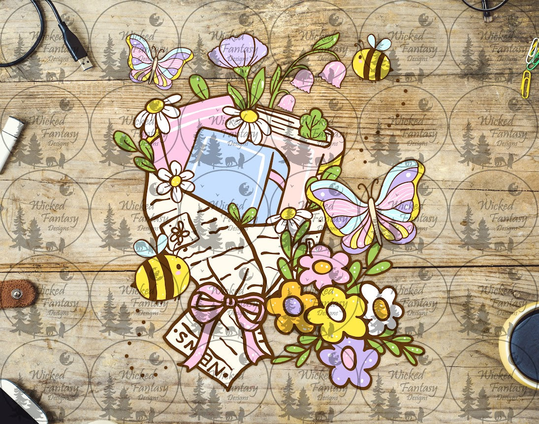 UVDTF Sweet Spring Post