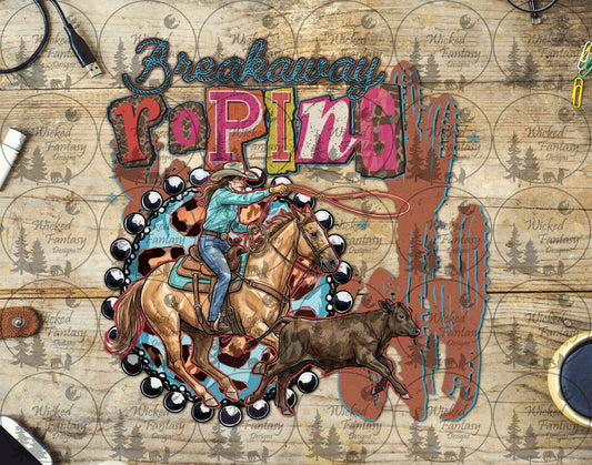 UVDTF Breakaway Roping Concho and Cactus