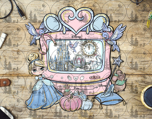 UVDTF Glass Slipper TV