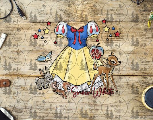 UVDTF Princess Snow Dress