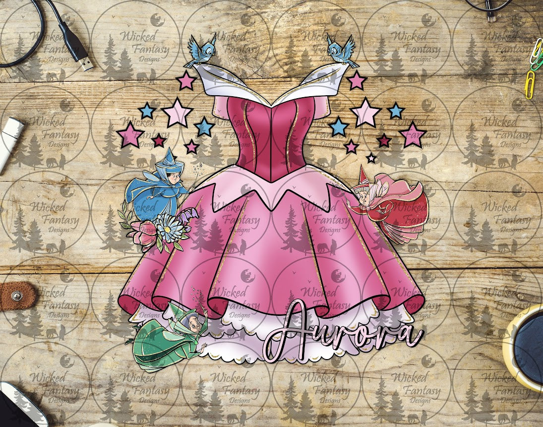UVDTF Princess Au Dress