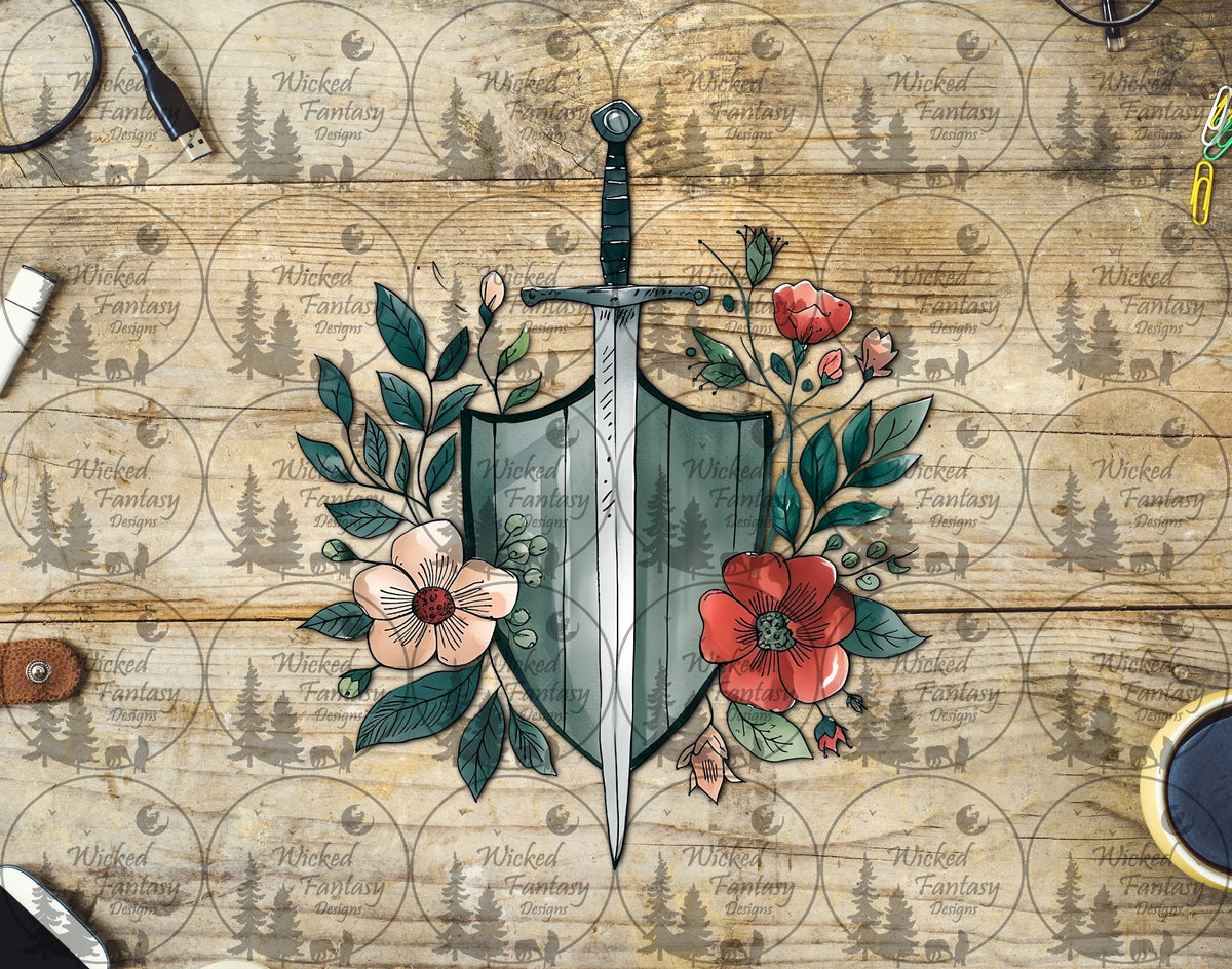 UVDTF Sword and Sheild