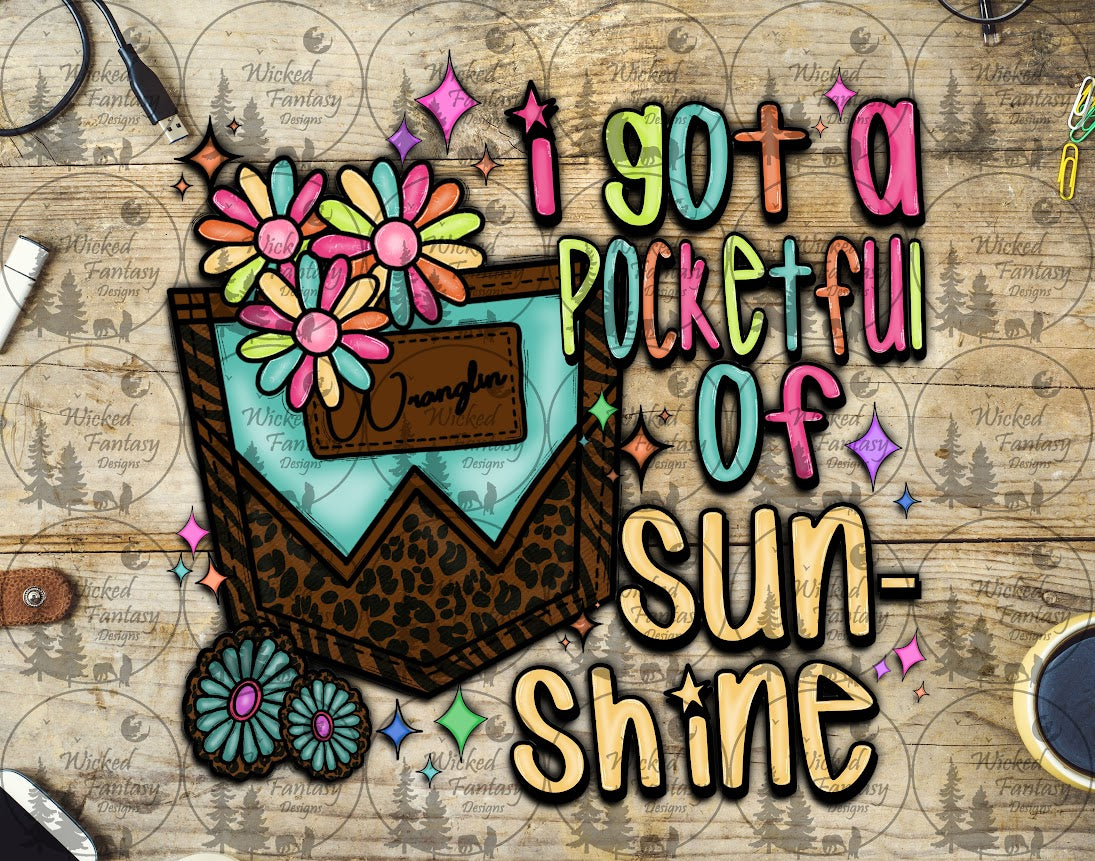 UVDTF I've Got a Pocketful of Sunshine