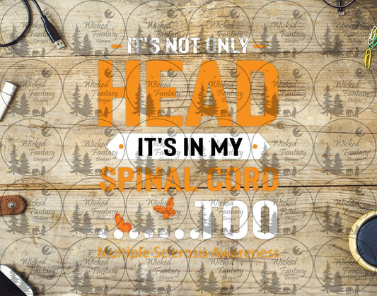 UVDTF It's Not Only Head Its in my Spinal Cord Too Multiple Sclerosis