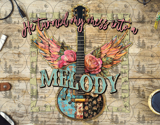 UVDTF He Turned my Mess into a Melody