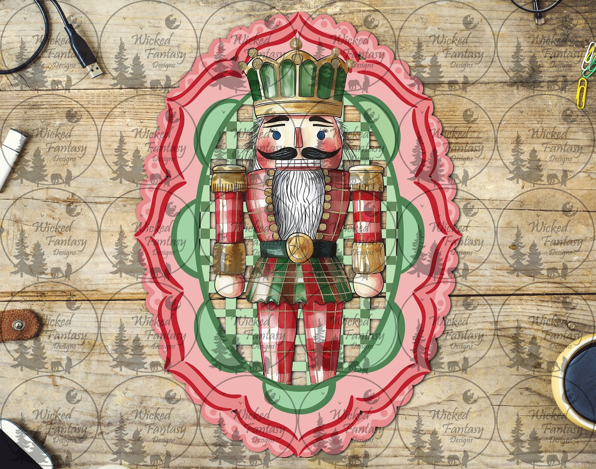 UVDTF Nutcracker Plaid
